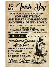 TO MY Irish Boy Mom 16x24 Poster front