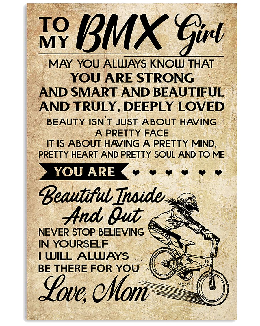 TO MY BMX Girl 24x36 Poster