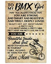 TO MY BMX Girl 24x36 Poster front