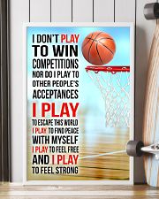 I DON'T PLAY TO WIN COMPETITIONS - BASKETBALL 24x36 Poster lifestyle-poster-4