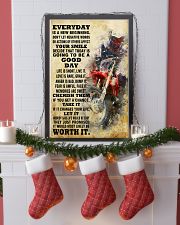 motocross EVERYDAY IS A NEW 11x17 Poster lifestyle-holiday-poster-4