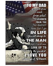 jiu jitsu - to my dad so much of me poster - SR 11x17 Poster front