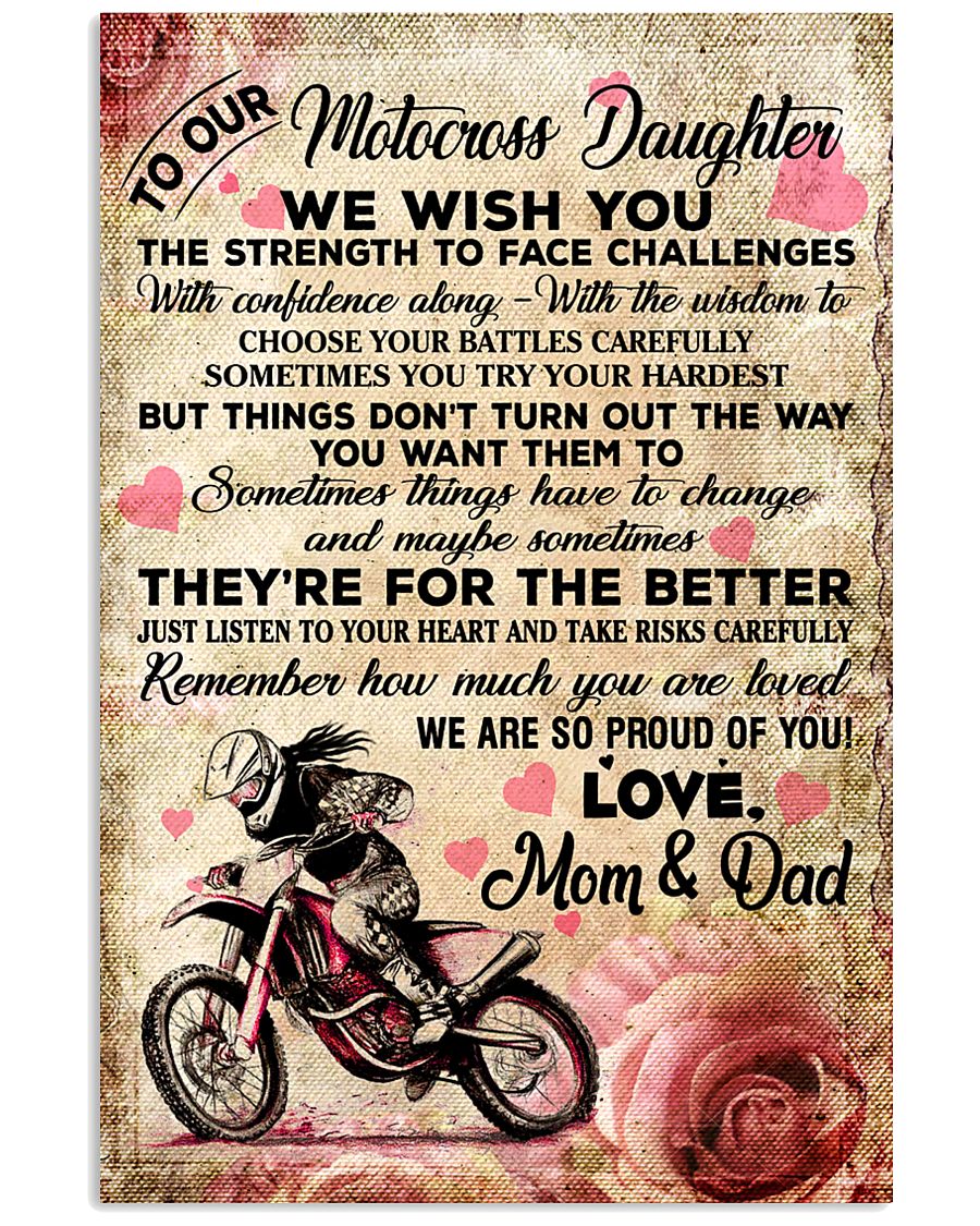 9 For The Better - Motocross 16x24 Poster