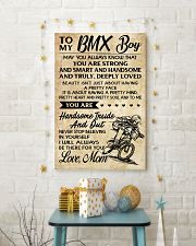 TO MY BMX Boy - Mom 24x36 Poster lifestyle-holiday-poster-3