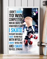 5- I DON'T SKATE TO WIN COMPETITION - ROLLER DERB 11x17 Poster lifestyle-poster-4