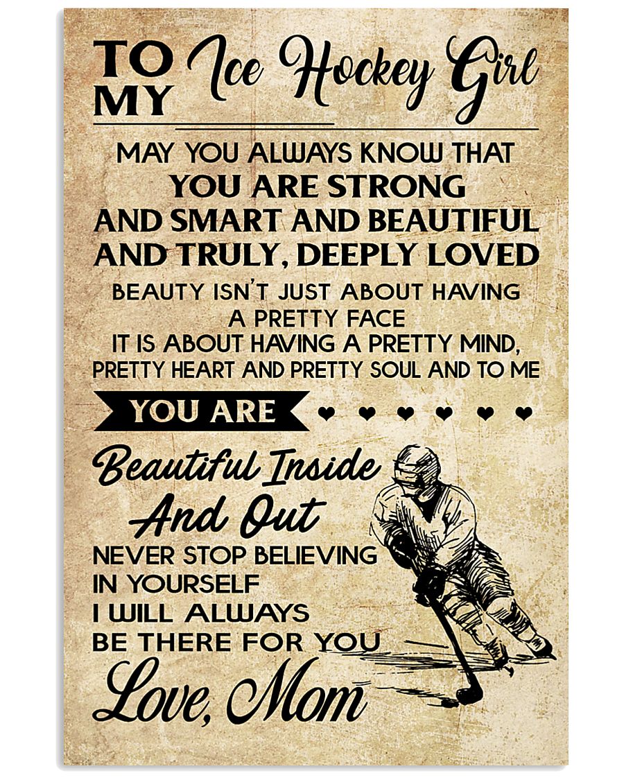 TO MY ICE HOCKEY POSTER 24x36 Poster