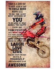 6-MOTOCROSS- TODAY IS A GOOD DAY POSTER KD 11x17 Poster front