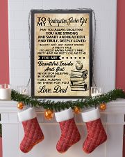 TO MY KINDERGARTEN TEACHER GIRL DAD 16x24 Poster lifestyle-holiday-poster-4