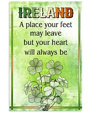 IRELAND- A PLACE YOUR FEET MAY LEAVE 11x17 Poster front
