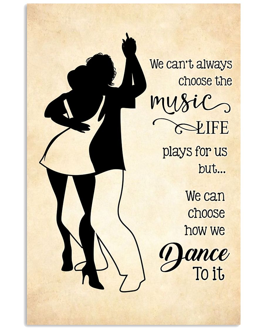 bachata- we can't always choose the music poster 11x17 Poster