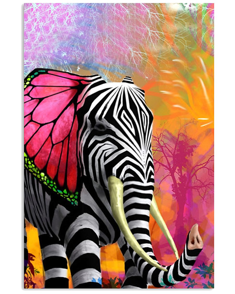 Elephants Mix Animal Poster GL - TL 11x17 Poster