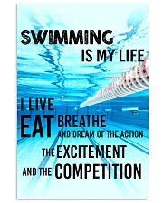 SWIMMING IS MY LIFE POSTER 11x17 Poster front