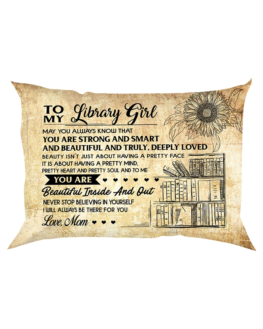 TO MY LIBRARY GIRL - RPILLOWCASE Rectangular Pillowcase
