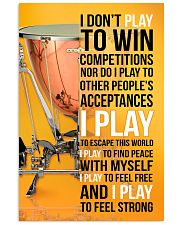 TIMPANI - I DON'T PLAY TO WIN COMPETITIONS 11x17 Poster front