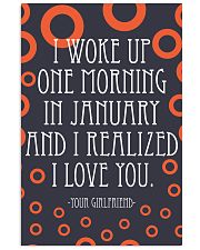 January- I WOKE UP ONE MORNING 16x24 Poster front