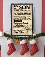 TO MY SON- DAD 16x24 Poster lifestyle-holiday-poster-4