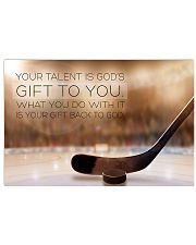 hockey- your talent is god's poster LQT 17x11 Poster front