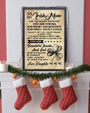 TO MY Irish MOM DAUGHTER 16x24 Poster lifestyle-holiday-poster-4
