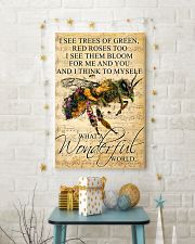 Bee - Wonderful World Poster SKY 11x17 Poster lifestyle-holiday-poster-3