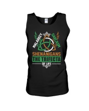 SHENANIGANS THE TRIFECTA OF LIFE Unisex Tank thumbnail