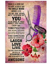 1 HAIR STYLIST- TODAY IS A GOOD DAY POSTER KD 11x17 Poster front