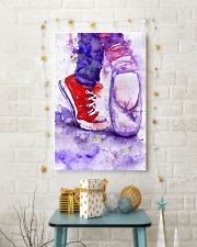 dance shoes watercolor 16x24 Poster lifestyle-holiday-poster-3