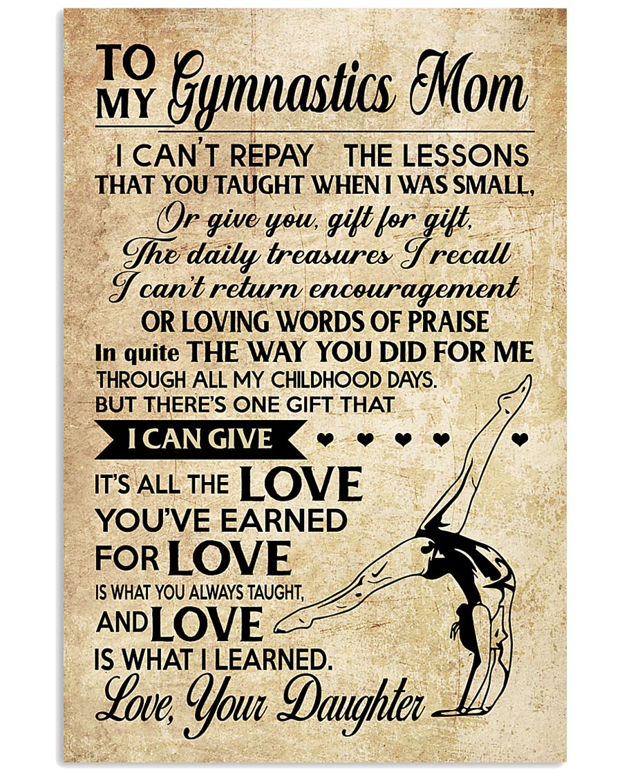 Gymnastics - Loving Words Poster SKY 11x17 Poster