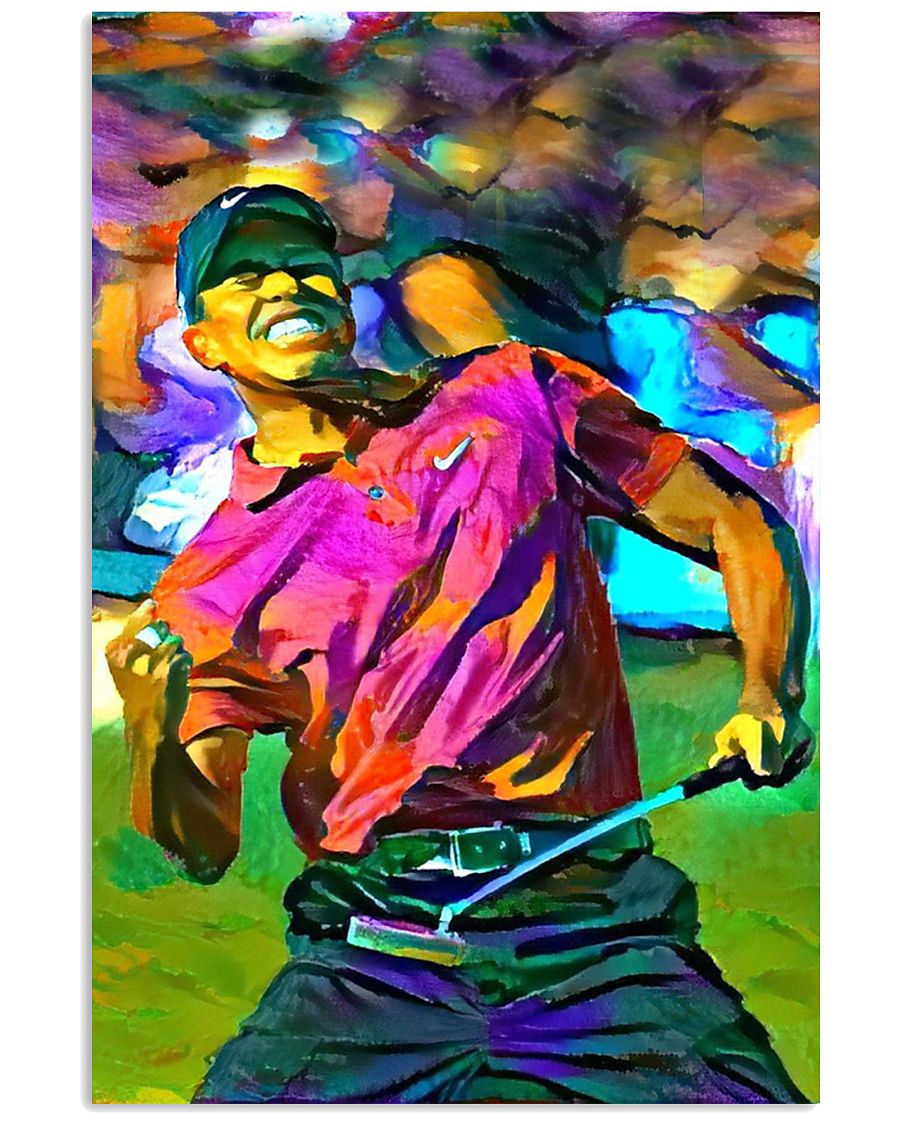 Tiger Woods Art poster 11x17 Poster
