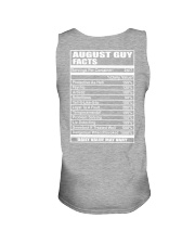 AUGUST GUY FACTS Unisex Tank thumbnail