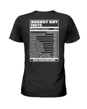 AUGUST GUY FACTS Ladies T-Shirt thumbnail