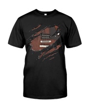 GUITAR BASS NEW SHIRT DESIGN Classic T-Shirt front