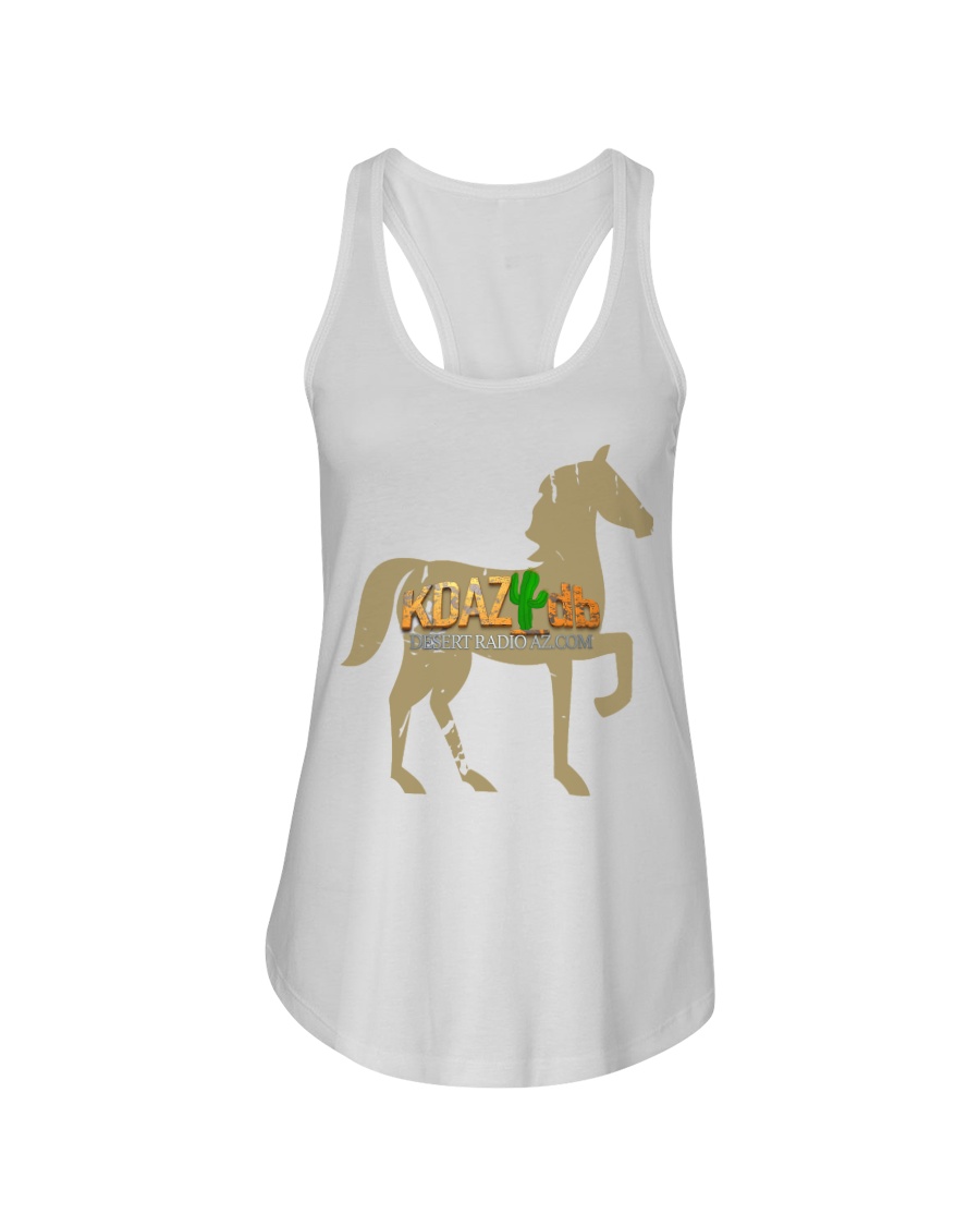 Desert Radio AZ - Horse Ladies Flowy Tank