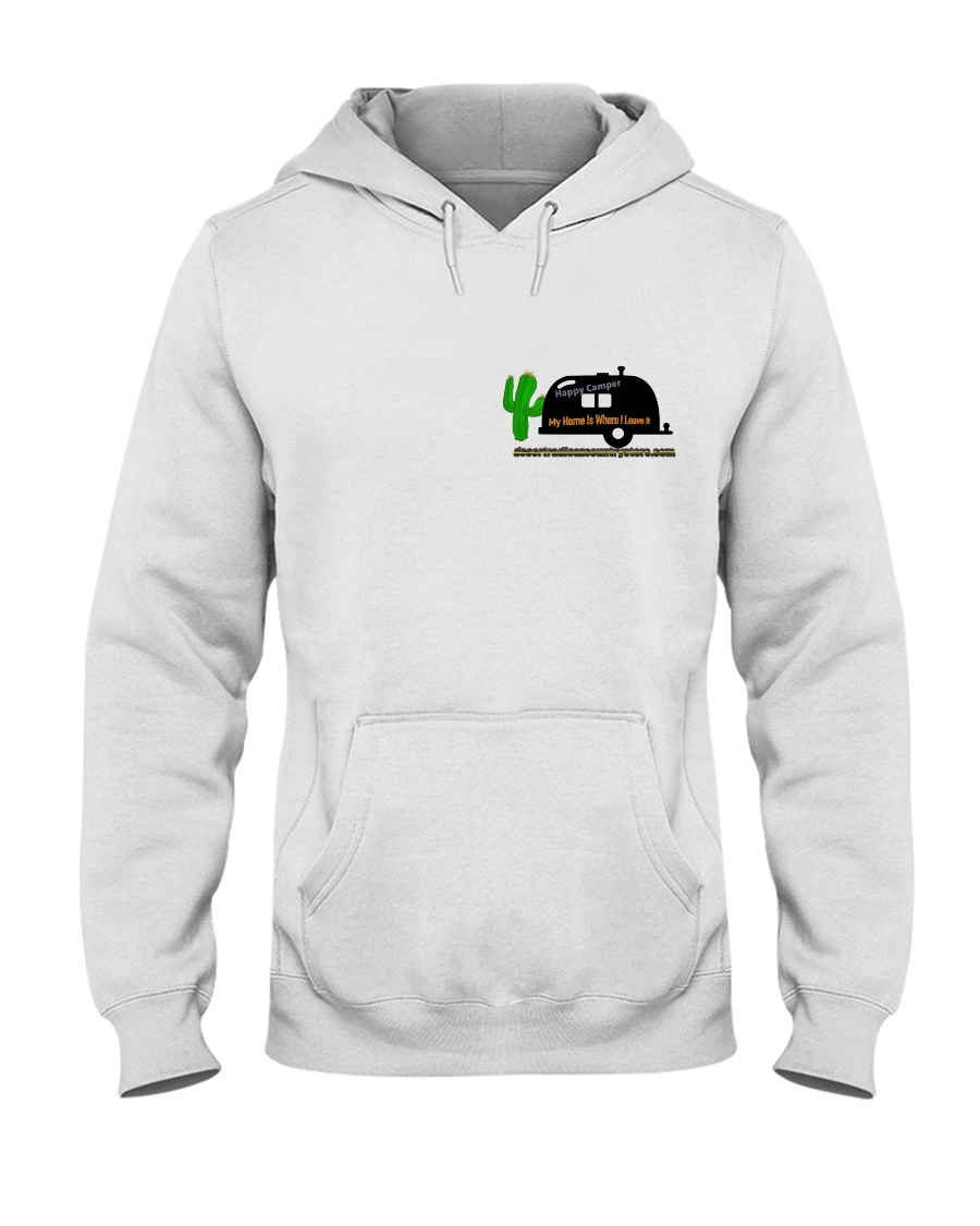 Happy Camper Hooded Sweatshirt Hooded Sweatshirt