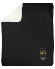 Coffee Life Sherpa Fleece Blanket - 50" x 60" thumbnail