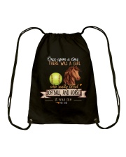 Softball and Horses Once upon a time there was a Drawstring Bag tile