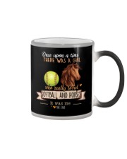 Softball and Horses Once upon a time there was a Color Changing Mug tile