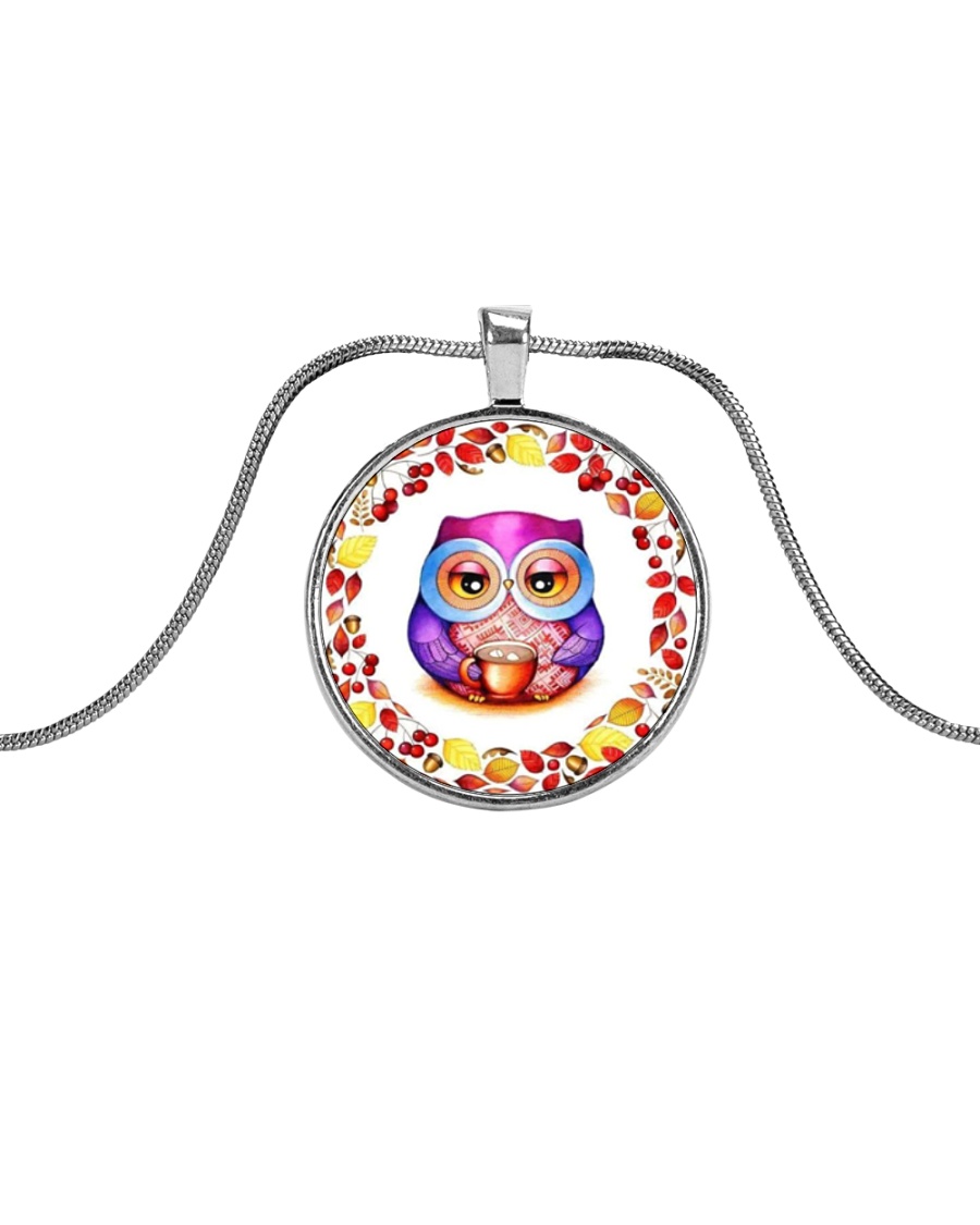 LIMITED EDITION Metallic Circle Necklace