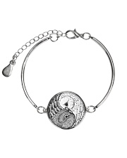 LIMITED EDITIONS Metallic Circle Bracelet thumbnail