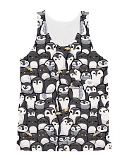 Penguin 3D All Over Print All-Over Unisex Tank tile