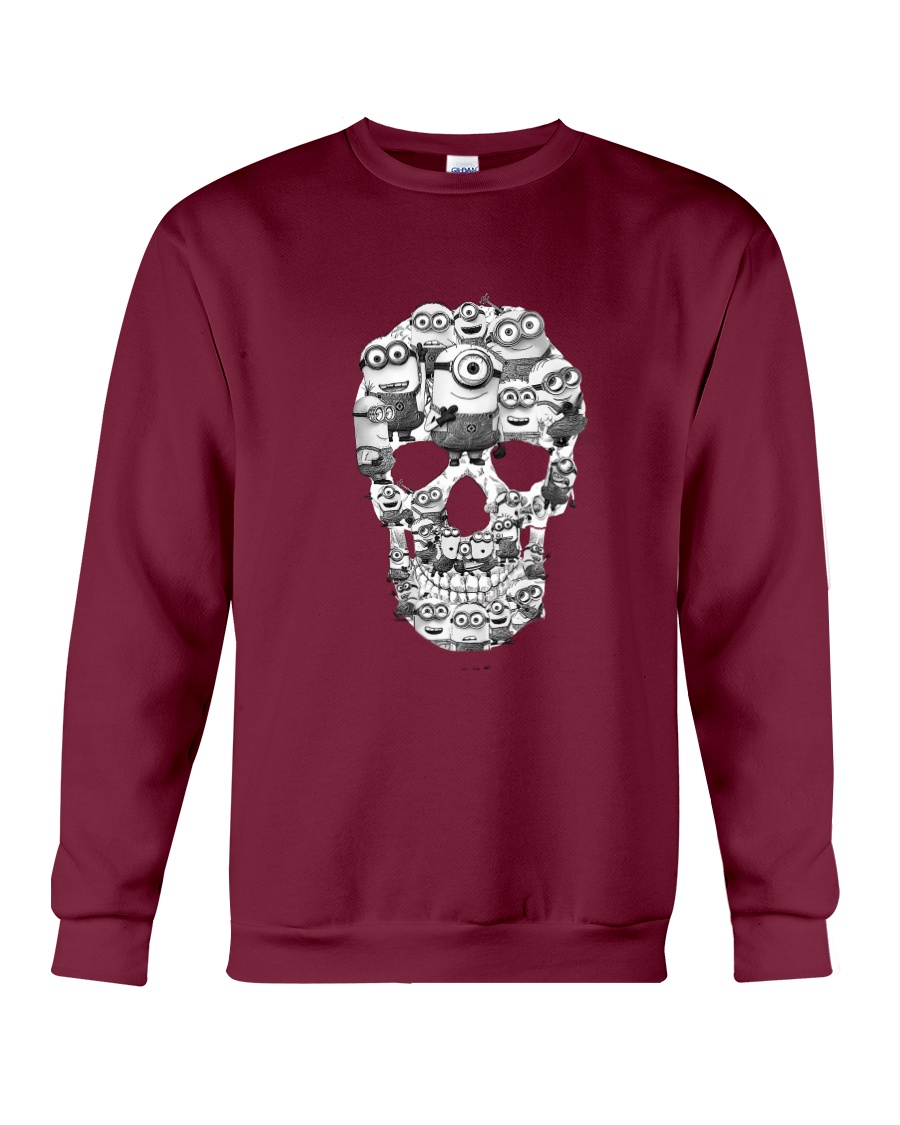 MN skull Crewneck Sweatshirt
