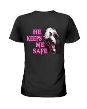 Horse He Keeps Me Safe Ladies T-Shirt tile