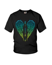 Family Her Guardian Loves His Angel His Youth T-Shirt tile
