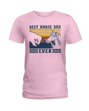 Best Horse Dad Ever Ladies T-Shirt tile