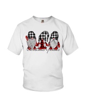 Gnomes Xmas Beauty Santa Claus Youth T-Shirt tile