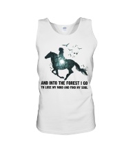 Horse And Into The Forest I Go Unisex Tank tile