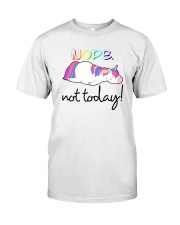 Unicorn Nope Not Today Classic T-Shirt thumbnail
