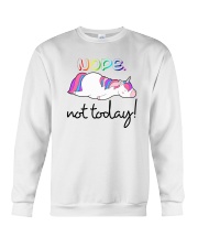 Unicorn Nope Not Today Crewneck Sweatshirt thumbnail