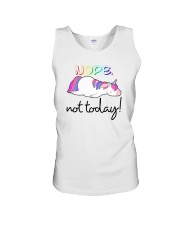 Unicorn Nope Not Today Unisex Tank thumbnail