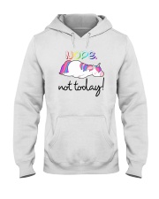 Unicorn Nope Not Today Hooded Sweatshirt thumbnail