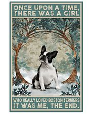 Boston Terriers Once Upon A Time 11x17 Poster front